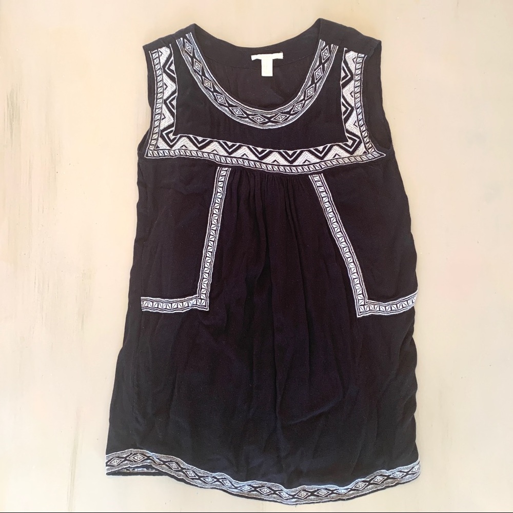 Black and White Forever 21 Dress